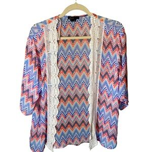 Takara utility top embroidered size XL